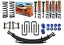 EFS 4WD NIS-125E ПІДВІСКА ПРУЖИНИ ПІДЙОМУ +2 ДЮЙМА NAVARA D40 EFS D