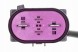 AD BRAKE VIC-396106 Вентилятор охолодження двигуна для AUDI A6 ALLROAD C6, A6 C6 2.0-5.2