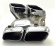 Mercedes-Benz OE A2134904805+A2134905005 НАКОНЕЧНИКИ ГЛУШИТЕЛЯ MERCEDES E-Class W213 S213 E63 AMG LIFT ХРОМ ОРИГІНАЛ