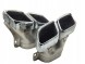 Mercedes-Benz OE A2134904805+A2134905005 НАКОНЕЧНИКИ ГЛУШИТЕЛЯ MERCEDES E-Class W213 S213 E63 AMG LIFT ХРОМ ОРИГІНАЛ