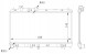 NRF 59116 Радіатор охолодження nrf 59116