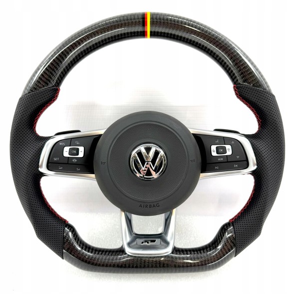 Китай 5907127925412 Карбонове кермо Volkswagen GOLF 7 + Airbag