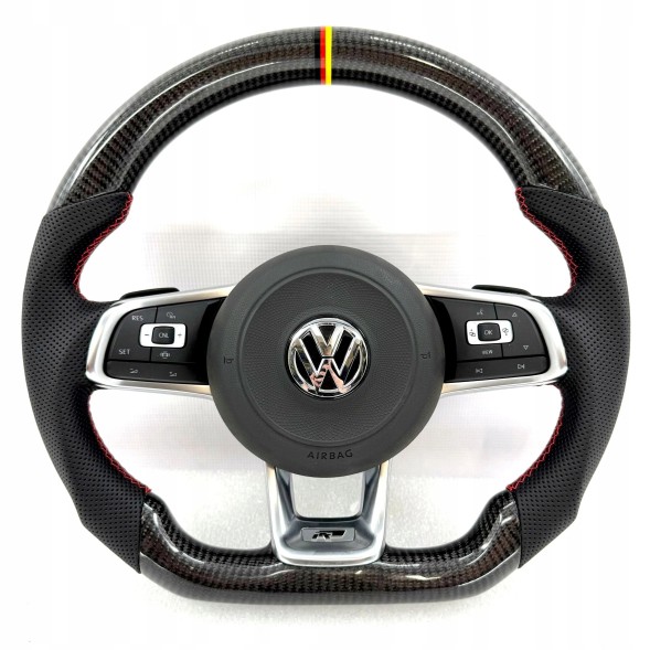 Китай 5907127925412 Карбонове кермо Volkswagen GOLF 7 + Airbag