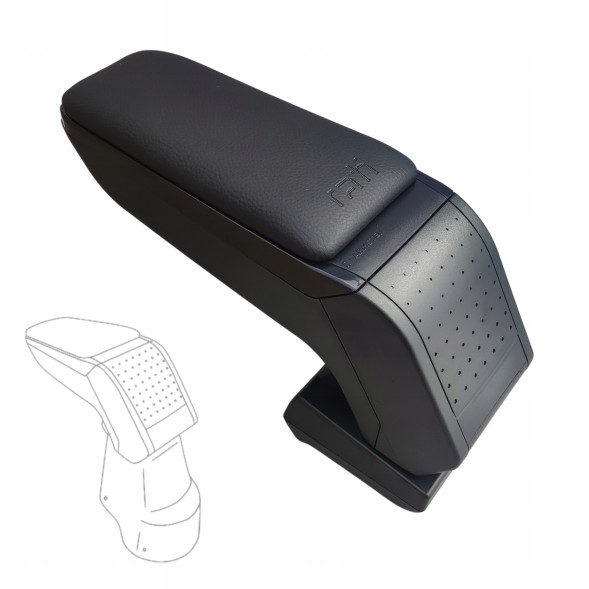Rati V00588 Стандартний підлокітник для Seat Mii, Škoda Citigo, VW UP, 2011-2019
