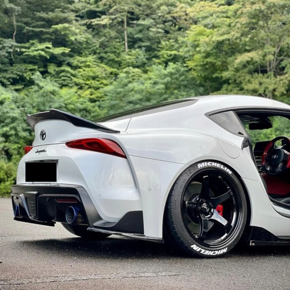Китай AC-S0068 Лоток спойлер Toyota Supra MK5 чорний глянець