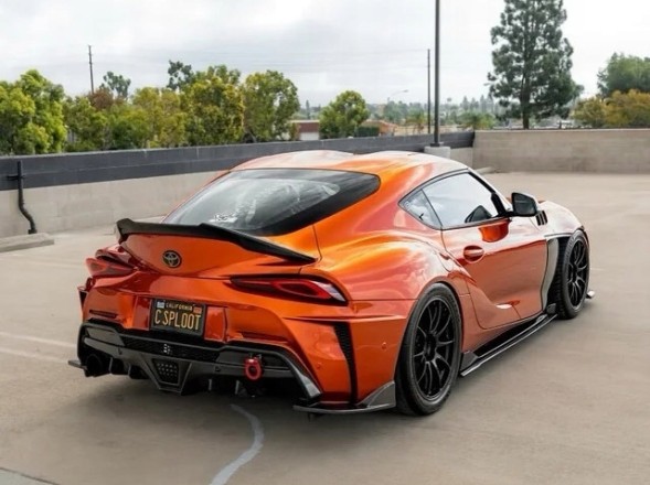 Китай AC-S0068 Лоток спойлер Toyota Supra MK5 чорний глянець