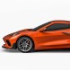Китай 000-CORV20-CSVZR2 Накладка-спойлер на бампер VZR2 - Чорний Глянець CORVETTE 2020-2023 C8
