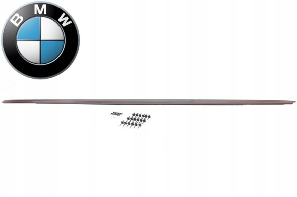 BMW OE 51192455950 Оригінальна накладка на пороги, чорний матовий P, BMW G30