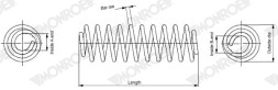 SP3809 MONROE Пружина