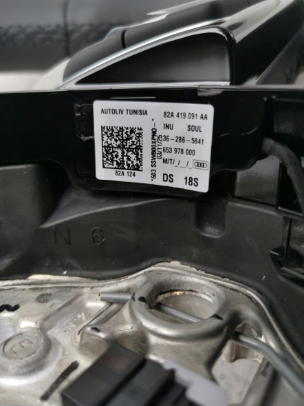 Volkswagen OE 82A419091AA, DWP537438OE Шкіряне кермо з пелюстками та мультифункцією Audi A3 8Y 82A419091AA Нове OE