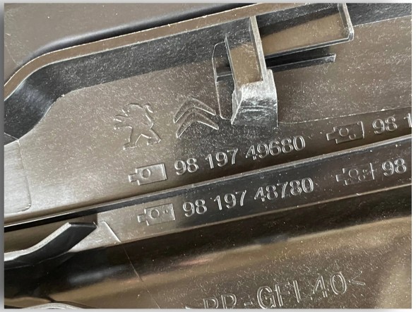 Citroen OE 9819749680 BERLINGO PARTNER III КЛЮЧОК ЗАЛИВНОЇ ГРУЗИ НОВИЙ OE 9819749980