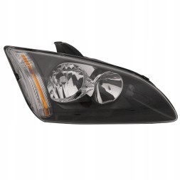 TYC 3202101E MHM TUNING Рефлектор Фара Передня Tyc Чорна Ford Focus II 2 Mk2 2004-2008 Р