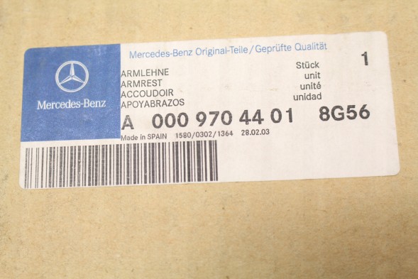 Mercedes-Benz OE ПІДЛІКОТНИК MERCEDES VITO VIANO W638 A0009704401