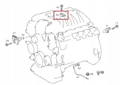 Mercedes-Benz OE A003153862864 MERCEDES БАГАТО МОДЕЛЕЙ Датчик стокового згоряння OE