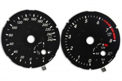 Moman 0089688087572 Mercedes GL - заміна циферблатів MPH на км