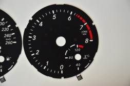 Moman 0089688087572 Mercedes GL - заміна циферблатів MPH на км