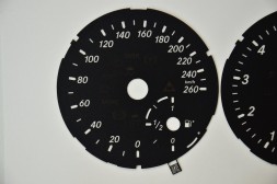 Moman 0089688087572 Mercedes GL - заміна циферблатів MPH на км