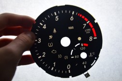Moman 0089688087572 Mercedes GL - заміна циферблатів MPH на км