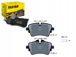 Textar 59554652 TEX Tex2218701 колодки хам. Bmw фронт 2 1,5-2,0 d 14- + помічник водія #33