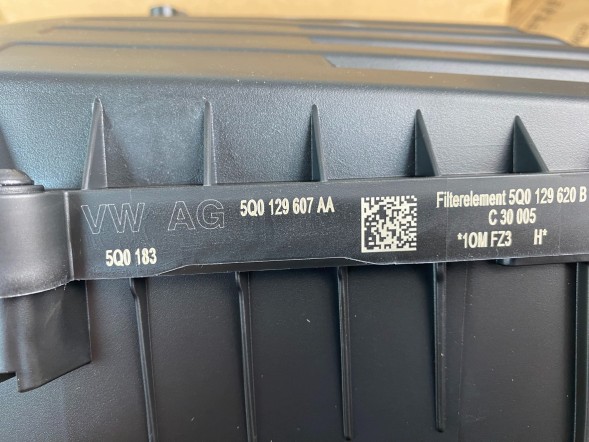 Volkswagen OE 5Q0129607AA GDCARS Корпус повітряного фільтра GD VW AUDI SKODA SEAT TDI 5Q0129607AA Новий Оригінал.