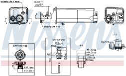 996261 NISSENS Розширювальний бачок
