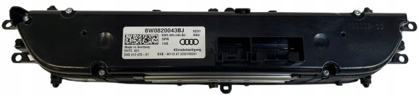 Volkswagen OE Панель кондиціонера 8W0820043BJ A4 A5