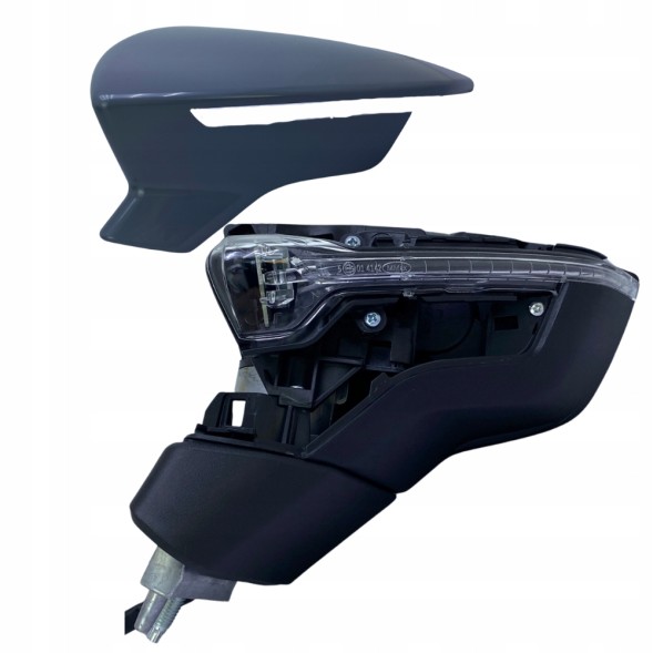 Китай E-2627 SEAT LEON ДЗЕРКАЛО З ЕЛЕКТРОПІДІГРІВОМ 6-КОНТ. ЛІВЕ 13/21