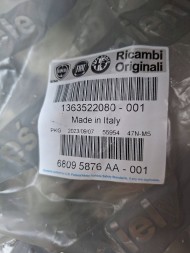 Fiat OE S25099266 ТРУБКА КОНДИЦІОНЕРА 1363522080 FIAT DUCATO BOXER JUMPER 3.0 JTD HDI 2006-