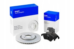 Delphi LP1469 + BG3359 Накладки + передні диски delphi FORD FIESTA VI 6 MK6 FUSION MAZDA 2 І DY