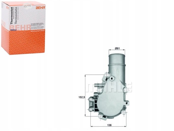 BEHTI 136 84/RS7 BEHR ТЕРМОСТАТ BEH, TI 136 84
