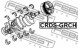 Febest CRDS-GRCH Ремінне колесо crds-grch febest dodge dakota