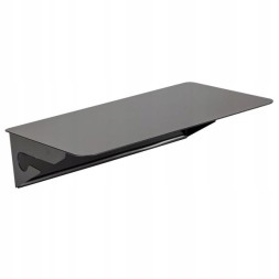 Китай 610427 Магнітна полиця Vanlet flexiMAGS, лоток 30x18 см, без свердління, чорна, 2,5 кг