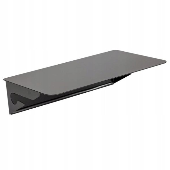 Китай 610427 Магнітна полиця Vanlet flexiMAGS, лоток 30x18 см, без свердління, чорна, 2,5 кг