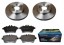Denckermann SS0340 MERCEDES B-CLASS W245 ДИСКІ ПЕРЕДНІ, КОЛОДКИ КОМПЛЕКТ