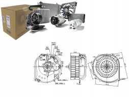 Nissens 87100 NIS/GIFT Піддувалка mercedes s (c140) s (w140) 2.8-6.0 02.91-
