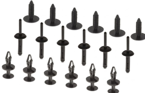 B-Series 10036503 ; 6500911; 6504737; 6506007-AA; 6506132AA;Zestaw spinek nadkola JEEP GRAND CHEROKEE WJ/WG 05.99-12.04 06508863AA Комплект кріплень крила JEEP GRAND CHEROKEE WJ/WG 05.99-12.04 06508863AA