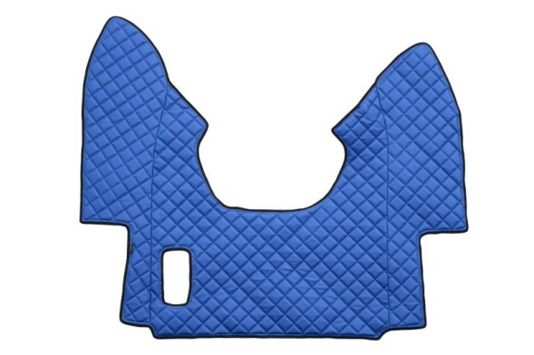 AD BRAKE VIC-128304 Килимки для підлоги ЕКО-Шкіра стьобані (3 шт.) Сині, на всю підлогу