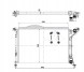 NRF 53969 Охолоджувач mini one 01-07 1.4/1.6i 16в man kl-