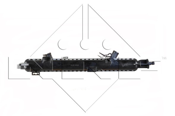 NRF 53969 Охолоджувач mini one 01-07 1.4/1.6i 16в man kl-