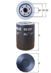 OC297 MAHLE ORIGINAL Фільтр мастил