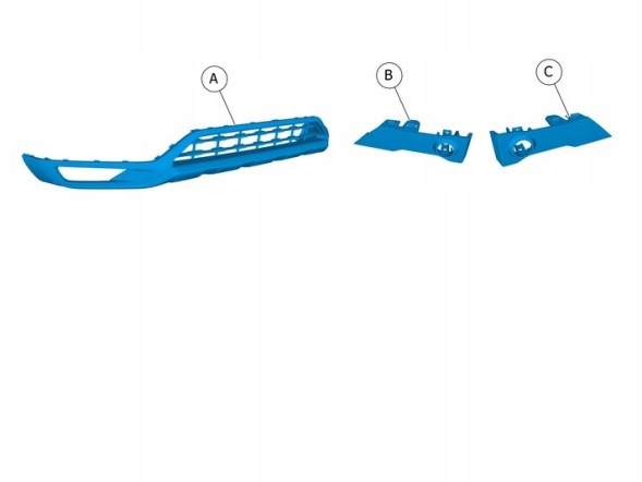 Volvo OE 39848666 Volvo xc90 ii пакет стилізаційна шпаклівка передня + задня kpl 39848666
