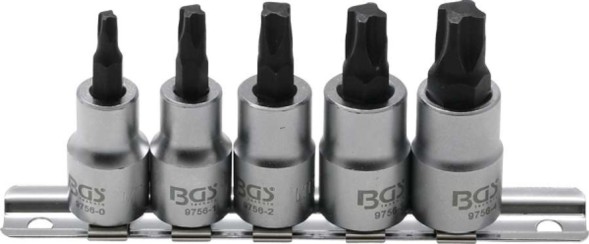 BGS B.9756 КОВПАЧКИ 4-ГРАННІ MORTORQ MTS0-MTS4, 3/8,