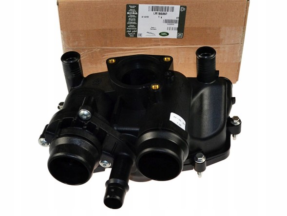 Land Rover заводська комплектація ECP AL3Q-9K478-DC AL3Q-9K478-DB AL3Q-9K478-DD LR186860 LR110459 LR022695 LR023139 Термостат з корпусом range rover l322, l405, sport l494 4.4 tdv8 lr110459