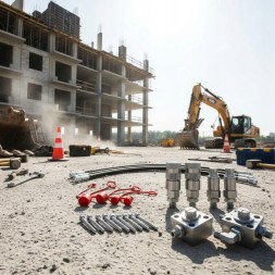 CHINA 01652095511 Гідравлічний перемикач-розподільник для екскаватора, будівельний