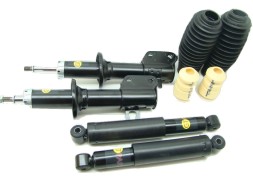 GT-Parts 02033V Амортизатори х4 ПЕРЕДНІ + ЗАДНІ + бампери + чохли DAEWOO MATIZ TICO