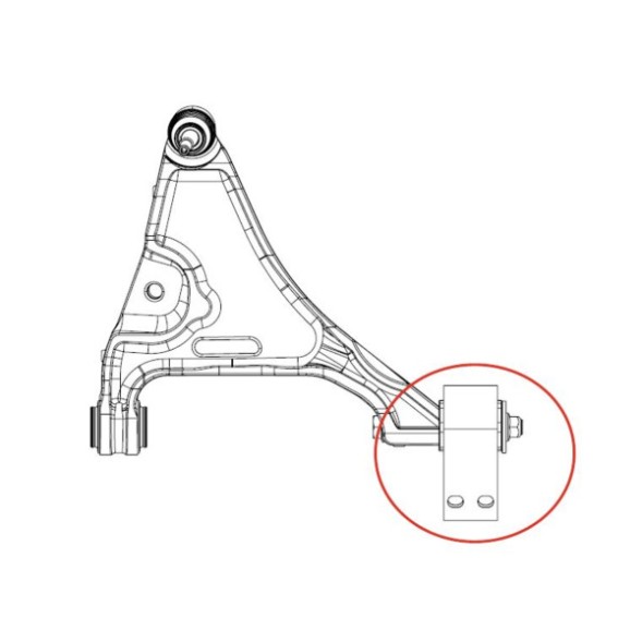 GV0449 CTR Сайлентблок CVT 14