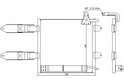 Nissens 86220066 NIS Nis94443 охолоджувач кондиціонера (з осушувачем) sea + помічник водія #33