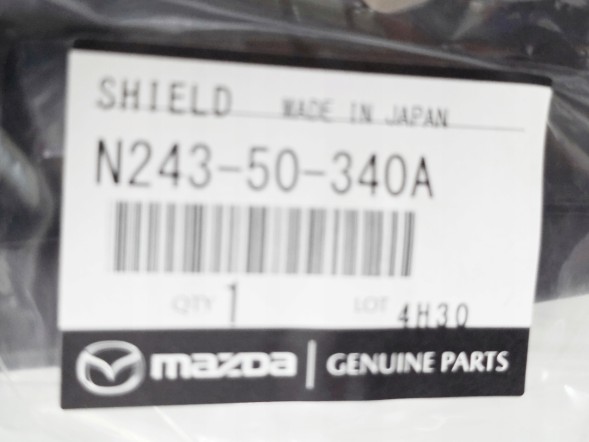 Mazda OE N24350340A Надкрилок задній правий (частина бампера) MAZDA MX-5 MIATA 2016+ OE