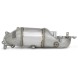 Wagner Tuning WT-500001029 Даунпайп Wagner Tuning Honda Civic FK7 1.5VTec Turbo 300CPSI EU6