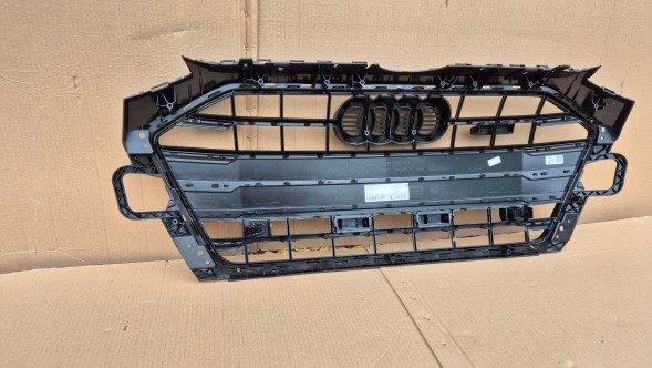 Audi OE GRILL AUDI A4 B9 8W LIFT 2019- FULL BLACK + QUATTRO + PDC Камера радіатора ГРИЛЬ Audi A4 B9 8W LIFT 19- QUATTRO + PDC OE FULL BLACK !